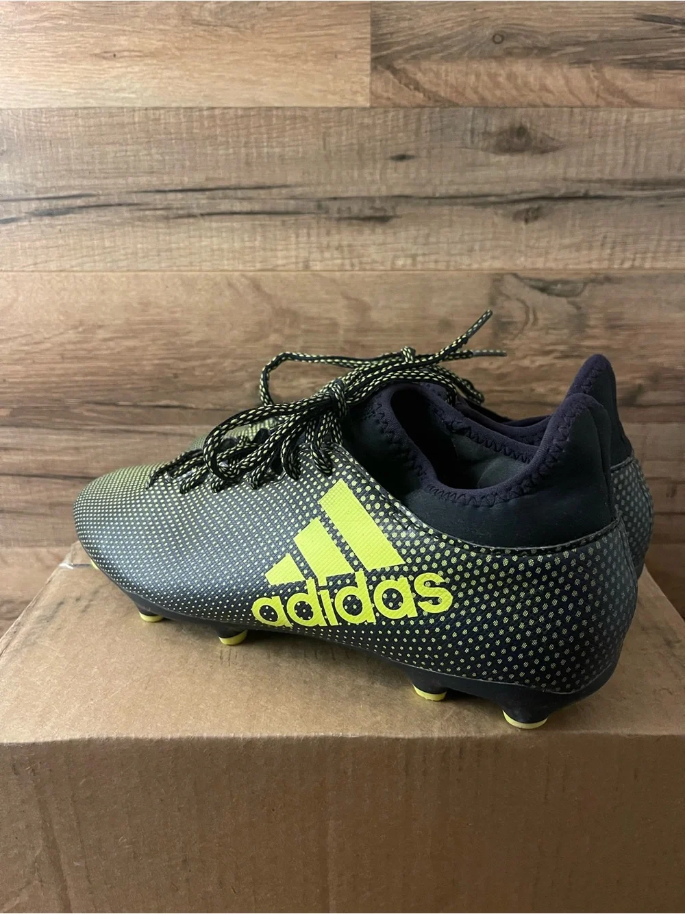 ADIDAS X 17.1 Shoes Soccer Men’s Sz US 8.5 NSG Nitrocharge